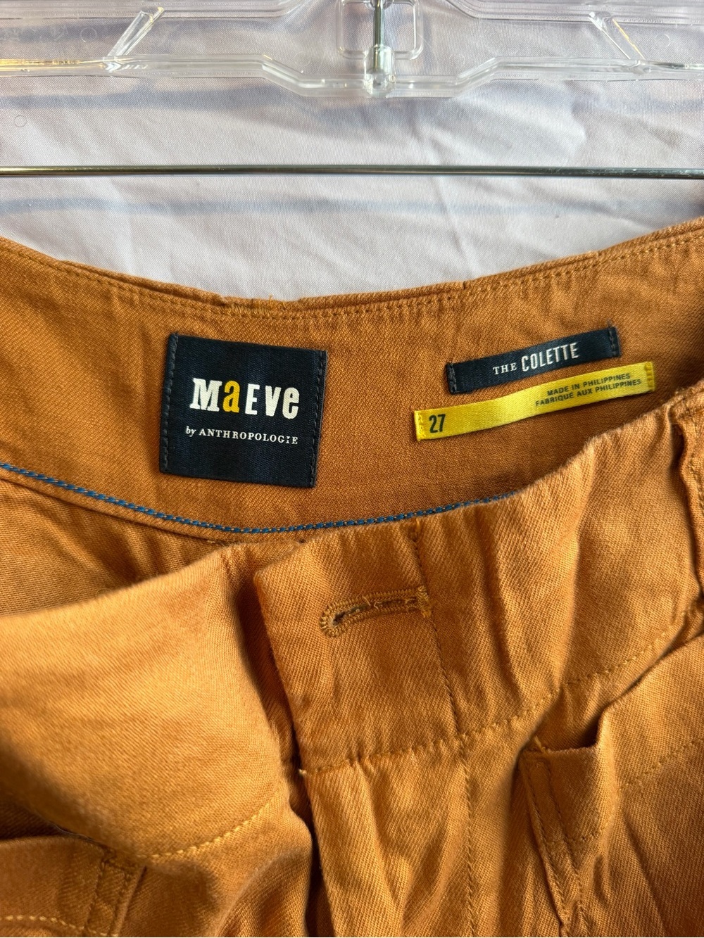 Maeve Rust Brown Cargo Shorts - Picture 4 of 4